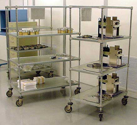 Solid-Shelf Cart