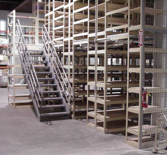 Shelving Mezzanine
