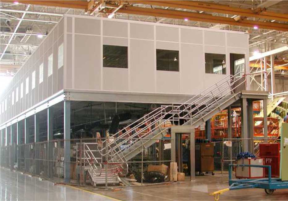 In-Plant Office over Platform