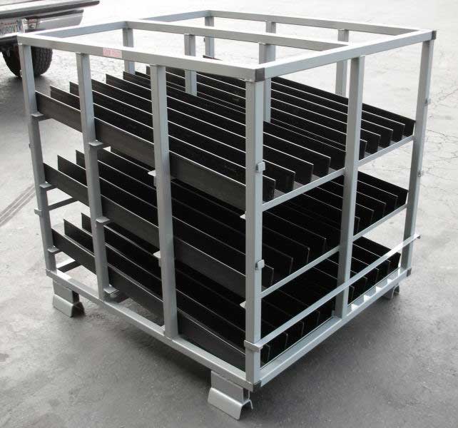 Gravity Flow Stacking Rack
